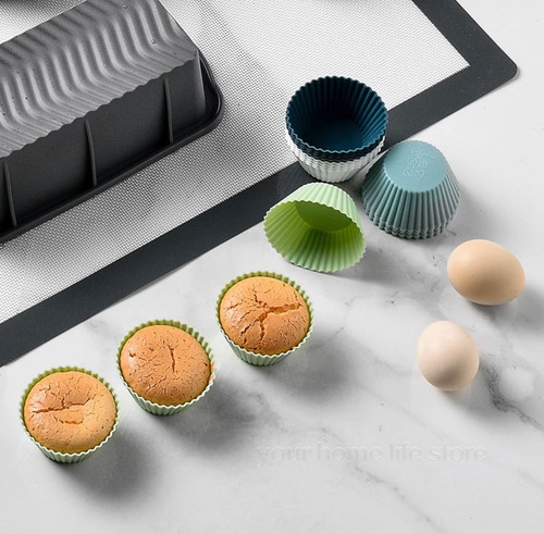 Molde Charola Para Cupcakes Capacillos Cocina Reposteria