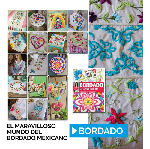 Libro Bordado N 1 Sol Alvarez Roldán - Evia Ediciones