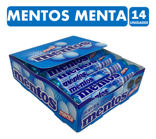 Caramelos Masticables Con Sabor A Menta(caja Con 14unidades)