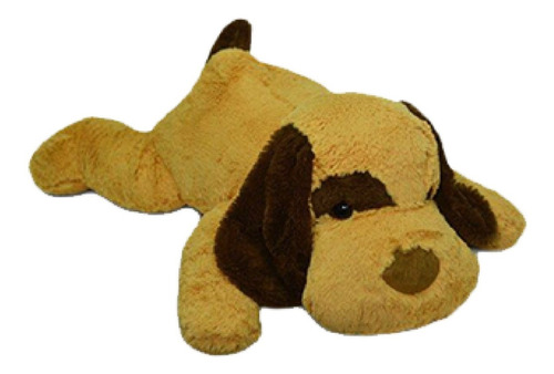 Perro De 60cm Echado De Color Marron  * Sheshu Toys