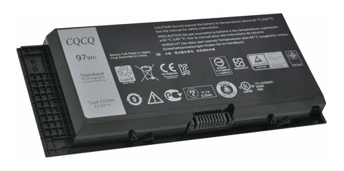 Bateria Fjj4w Para Dell Precision M4800 M4600 M6600 M6800 Fv