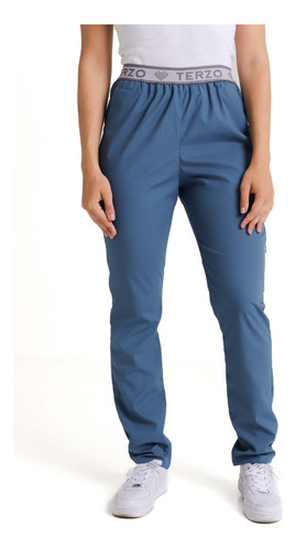 Pantalon Medico Terzo* Unisex Brand Petróleo Medio Arciel