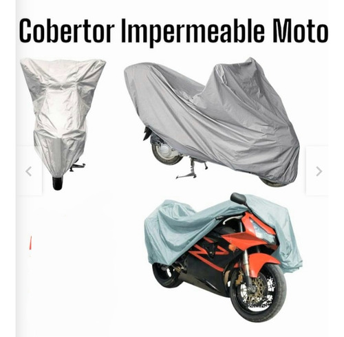 Forro Cobertor Motos, Aluminio Film. Talla: Xl, 2.30 Mts.