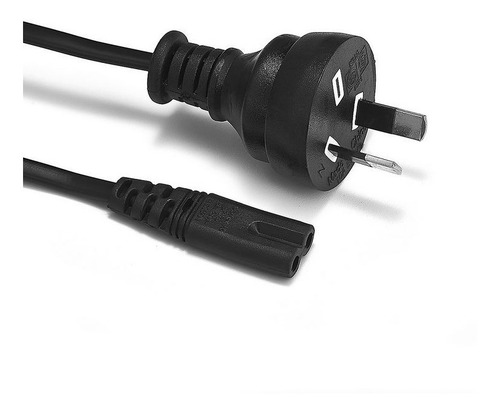 Imagen 1 de 2 de Cable De Alimentación Tipo 8 220v Power Ade Ramos