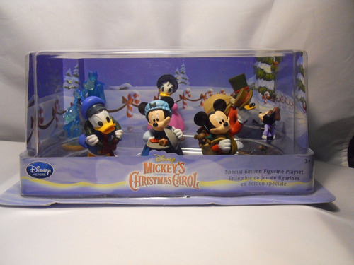 Disney  Mickeys Cuentos De Navidad Play Set 6 Figuras