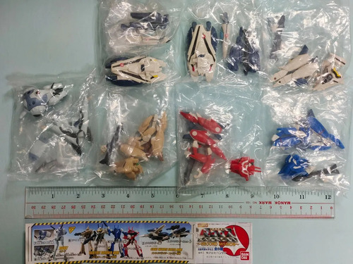 Macross Robotech Second Mission Full Set Gashapon