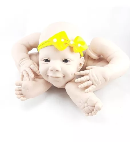 Bebê Reborn Real molde Cathy Four - Ri Happy