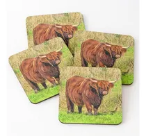 Comprar Set Posavasos Posavasos Escoceses Posavasos 3 Calidad Premiu