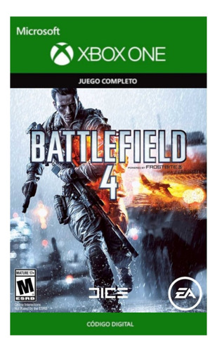 Battlefield 4 Standar Edition Xbox One Digital Codigo 