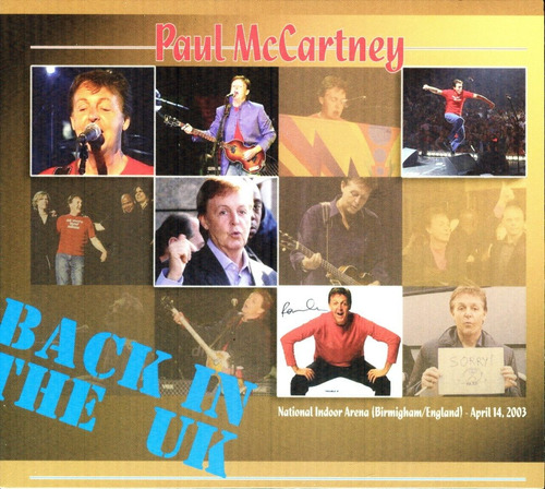 Paul Mccartney Digi Back Inthe Uk 2003 Europa Cerrado+envio