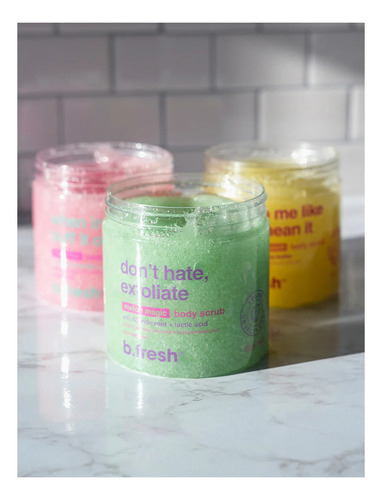 Exfoliante Corporal B.fresh Con Ácido Láctico Aroma A Melón Melón