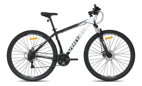 Bicicleta R29 Venzo Ahead 21 Vel Shimano Disco Mecanico Negro/blanco M