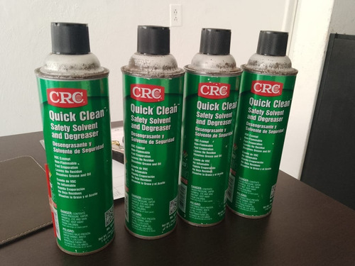 Crc Quick Clean Solvente Y Desengrasante De Seguridad 539g