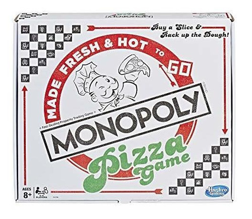 Juego De Mesa Monopoly Pizza Para Niños De 8 Años En Adelant