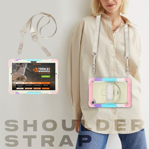 Carcasa P/samsung Galaxy Tab A8 10.5 C/protector D/pantalla