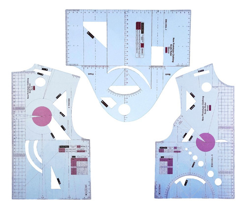 Kit De Reglas Multifunción Para Costura X 3 Piezas