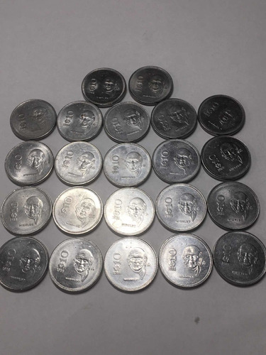 Moneda $10 Pesos 1988 De Miguel Hidalgo