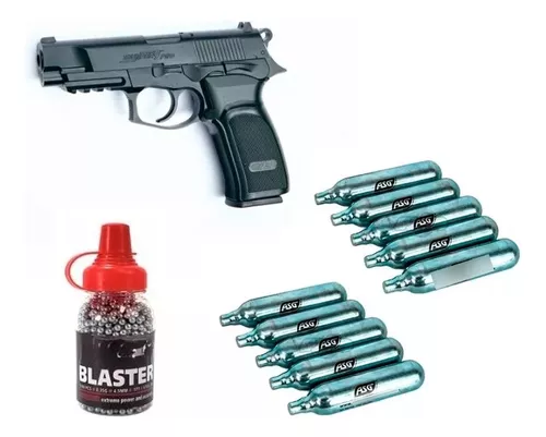 Pistola Co2 Balines 4.5mm Swiss Arms Defensa Personal Febo - FEBO