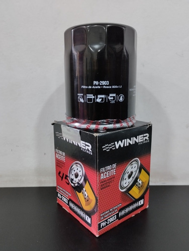 Imagen 2 de 3 de Filtro De Aceite Winner Dodge Forza Fiat Siena