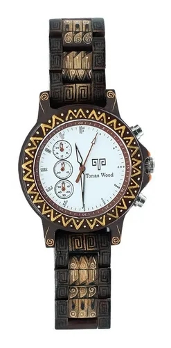 Relojes mexicanos online de madera