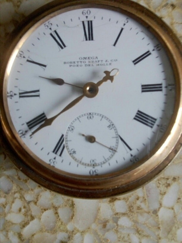 Antiguo Reloj Omega De Gran Tamaño Está Y Funciona Impecable