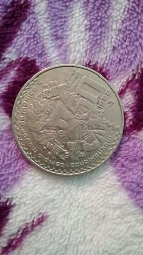 Moneda De 50 Pesos De La Diosa Azteca