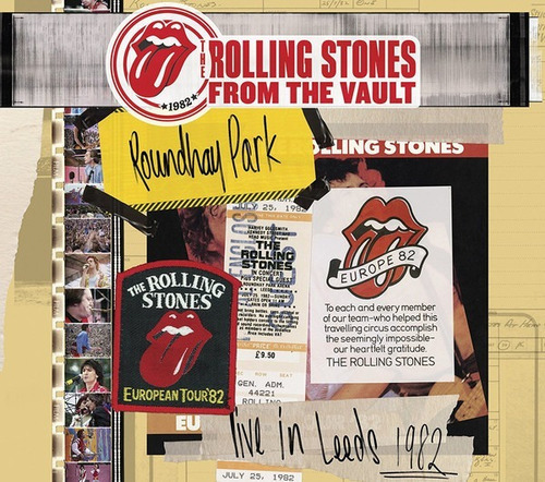 Rolling Stones Live In Leeds 1982 Roundhay Park Dvd+2cd Dig