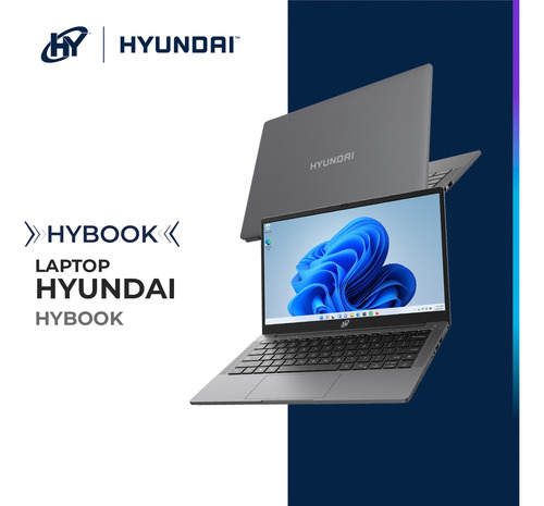 Laptop Hy Book 14, Intel Celeron N4020, 4gb De Ram, 128gb De Almacenamiento, Windows 11 Home En Modo S, Puerto Type-c Multifunción, Wi-fi Ac, Teclado En Español.