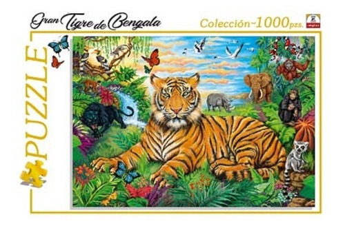 Puzzle Gran Tigre De Bengala 1000 Piezas Implas V Crespo