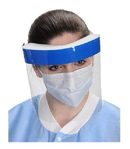 Protector Escudo Facial Transparente + Mascarilla Anatómica
