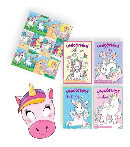 Jogo Criativo SES Livro de Colorir Unicornio (Idade Minima: 3 anos