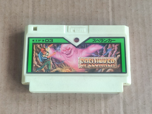 Spelunker -- 100% Original -- Nintendo Famicom (Usado)