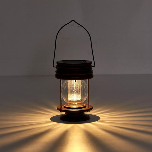 Lâmpada De Vedação De Luz Led Suspensa Solar Lanterna De Pa