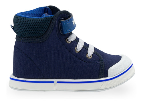 Tenis Bota Niño Bubble Gummers Moda Color Marino 12-17