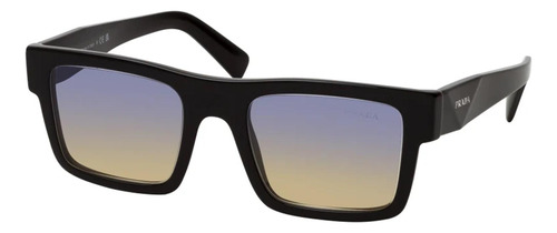 Prada Spr 19ws 1ab-06z Square Shape Black Gradient