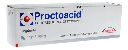  Proctoacid Ungüento Alivio Hemorroides Con Aplicador 50g