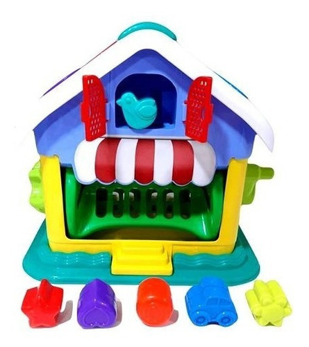Imagen 7 de 8 de Casa De Actividades Didáctica Mini House Calesita - Color Multicolor