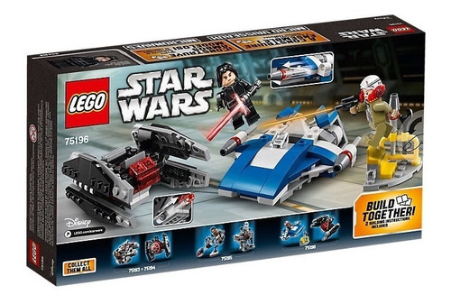 Lego Star Wars Awing Vs Tie Silencer Microfighters 75196