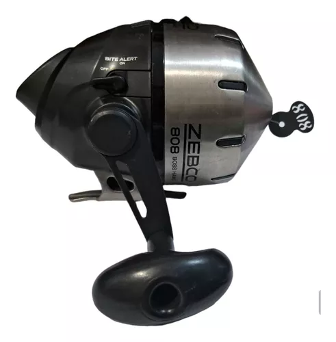 Pesca Reel Zebco 808 Carrete Para Caña Spincast Con Sedal