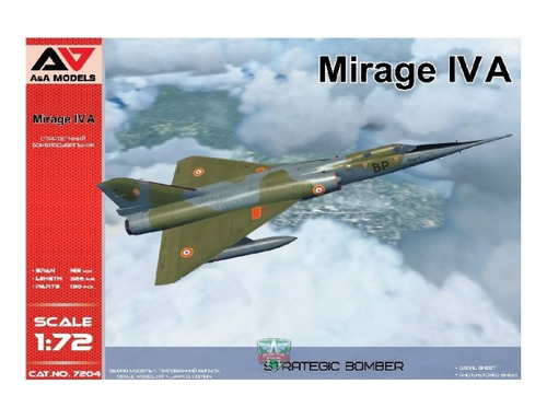 Modelismo Mirage Iv Strategic Bomber 1/72 A&a Models