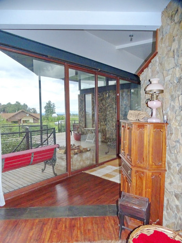 Cod-295 Arriendo Temporal Espectacular Casa Orilla De Lago