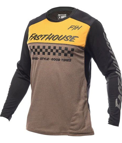 Jersey Motocross Downhill Fasthouse Alloy Mesa Oro