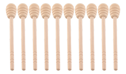 Palitos De Miel De Madera, 10 Unidades