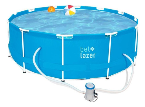 Piscina armação Bel 511200 x 366 cm de ancho x 3.66 m de diâmetro filtro 220V