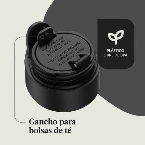 Contigo West Loop Autoseal Mug 473ml Sake Gris Cristalino