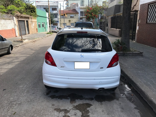 Peugeot 207 Gti 2012 5p Blanco Unico Dueño Caba