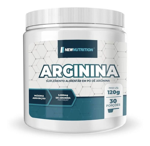 Arginina - 120g - Newnutrition