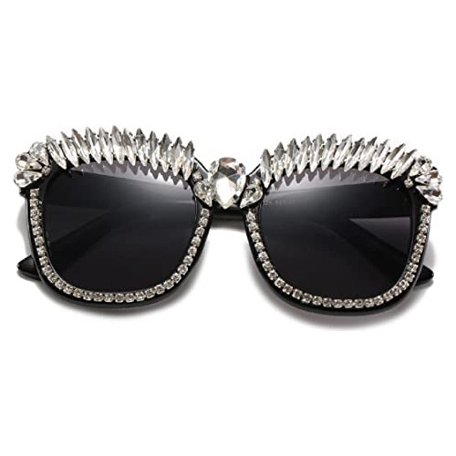 Yabina (tm) Sexy Rhinestone Iced Out Bling Cat Eye W9c4d