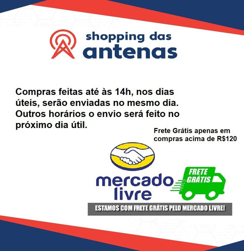 Lnbf Multiponto Elsys Banda C Com 3 Peças