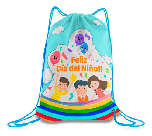 Morralito Dulcero Personalizados 100 Pz - Dia Del Niño